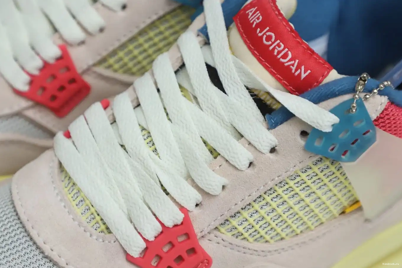 UNION ICE' 4 LA RETRO Kimikick X AIR JORDAN 'GUAVA 0325